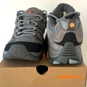 Merrell MOAB 3 Hiking Shoes Waterproof Gray Outdoor Shoes Women Size 7.5 M